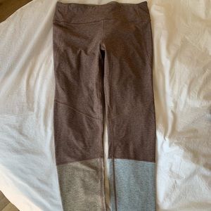 Outdoor voices multicolor full length tights